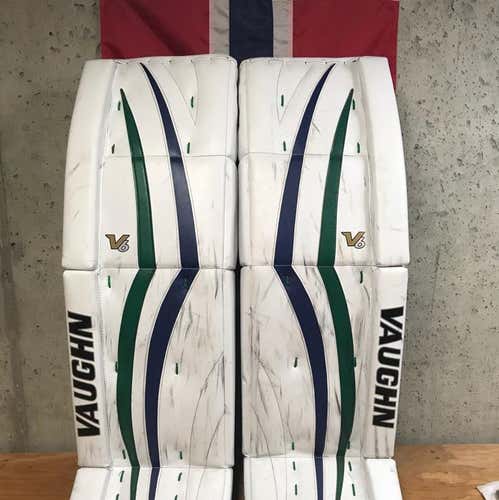Ryan Miller Vancouver Canucks Leg Pads