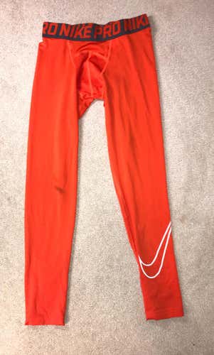 Orange Nike Tights