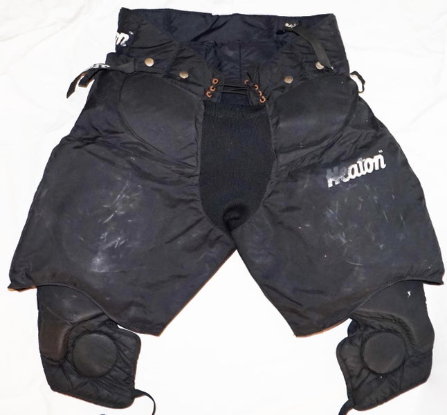 HEATON HPG4000 GOALIE PANTS SENIOR MEDIUM HOCKEY 32"-34" & BUILT IN KNEE GUARDS