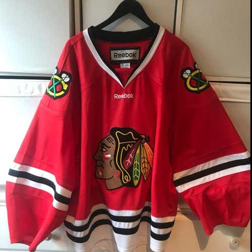 Chicago Blackhawks Goalie Cut Jersey
