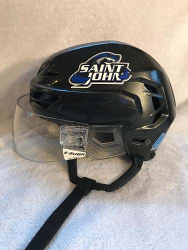 Saint John Sea Dogs CCM Resistance Helmet Size Small Pro Stock Item #STJH15