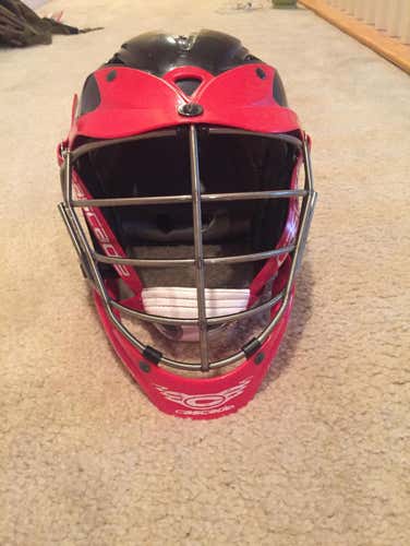 Black And Red CPX-r With Titanium Face Mask