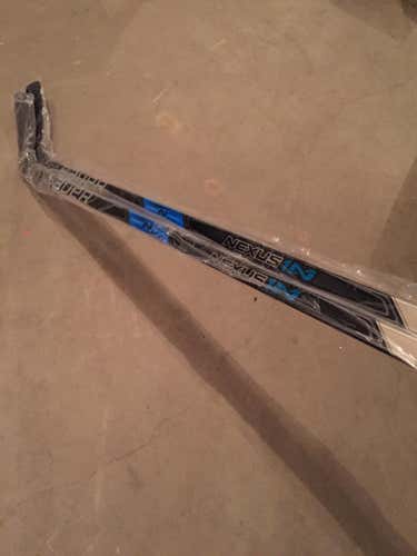 (2 pack) New  Bauer Nexus 1N Pro Stock, RH, P02 (Lidstrom) Curve 87 FLEX