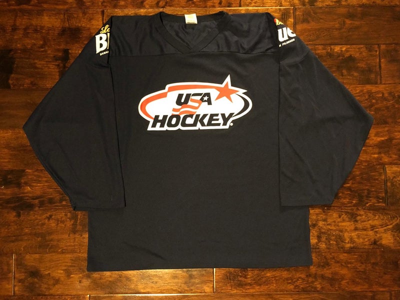 AK Labatt Blue USA Hockey Practice Jersey Navy Sz XL