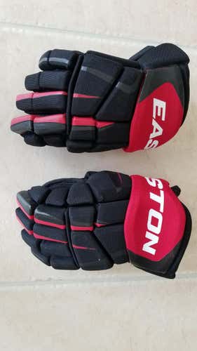 Easton Synergy-40 Gloves, Red/Black, Senior, 14"