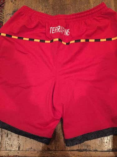 Team Issued Maryland Terps Lacrosse Game Shorts