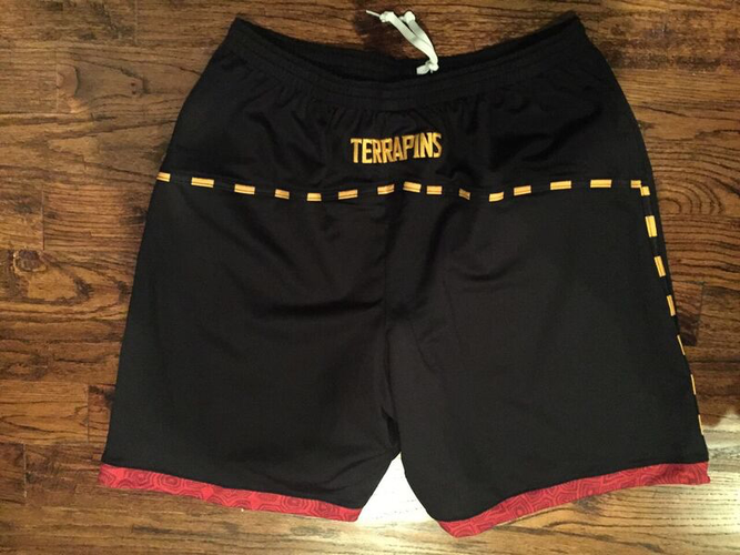 Team Issued Maryland Terps Game Shorts