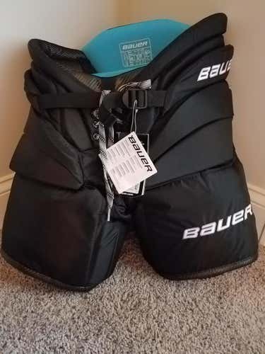 New Bauer Reactor 9000 Goalie Pants Intermediate Size Small
