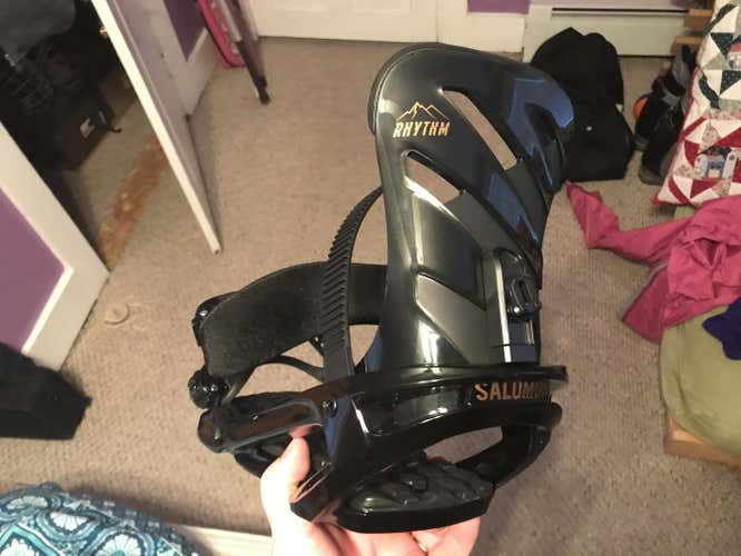 New Salomon Bindings-Large Army Green