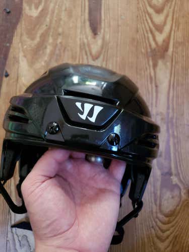 Warrior Krown LTE Helmet Size Large Black + Bonus Cage