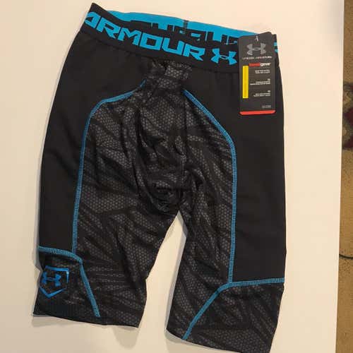 New Under Armour UA Undeniable Printed Baseball Slider Men’s Baseball Shorts Medium