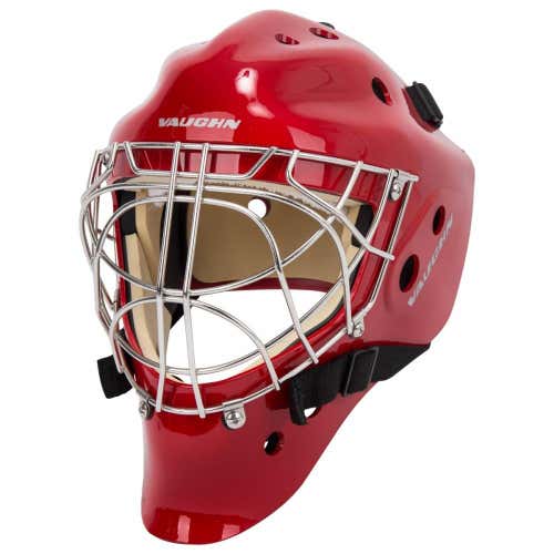 New Vaughn VM7700 Goalie Mask Senior - Red
