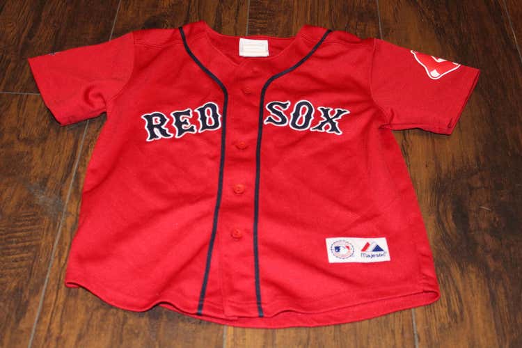 David Ortiz Toddeler Size 7 Majestic Athletic Red Sox Red jersey