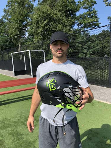 2018 Rob Pannell- New York Lizards (MLL) Warrior Evo Helmet