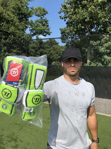 New York Lizards (MLL) Warrior Evo Arm Pads
