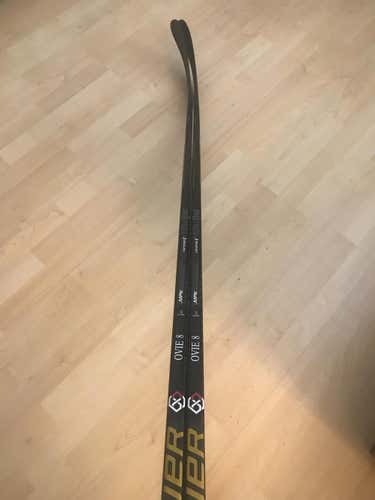 2 Brand new Alex Ovechkin pro stock Bauer supreme 1s sticks