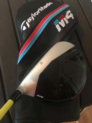 TaylorMade M4 Driver 9.5 stated loft measures 10.5
