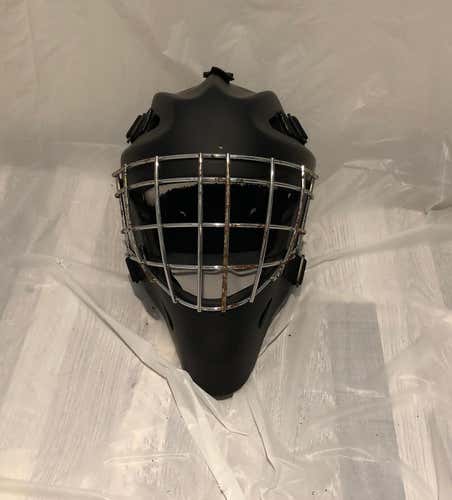 Black Hackva Goalie Mask