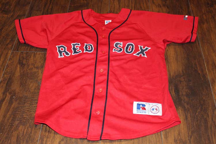 David Ortiz Boston Red Sox Russell Athletic Youth Large 14-16 Red Jersey