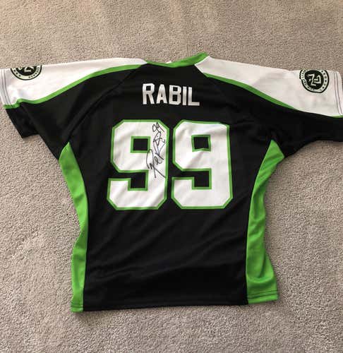 Singed paul rabil NY lizards jersey