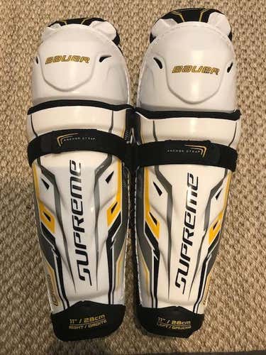 Bauer S190 Shin Pads Junior Like New