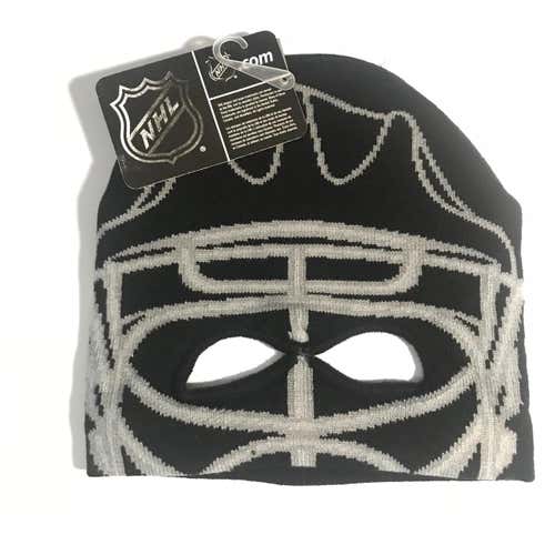 Boston Bruins Hockey Reebok Youth Winter Goalie Goaltender Beanie Hat NEW