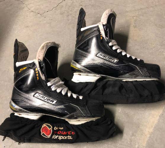 Lightly Used Bauer MX3 Size 7 3/4 Hockey Skates