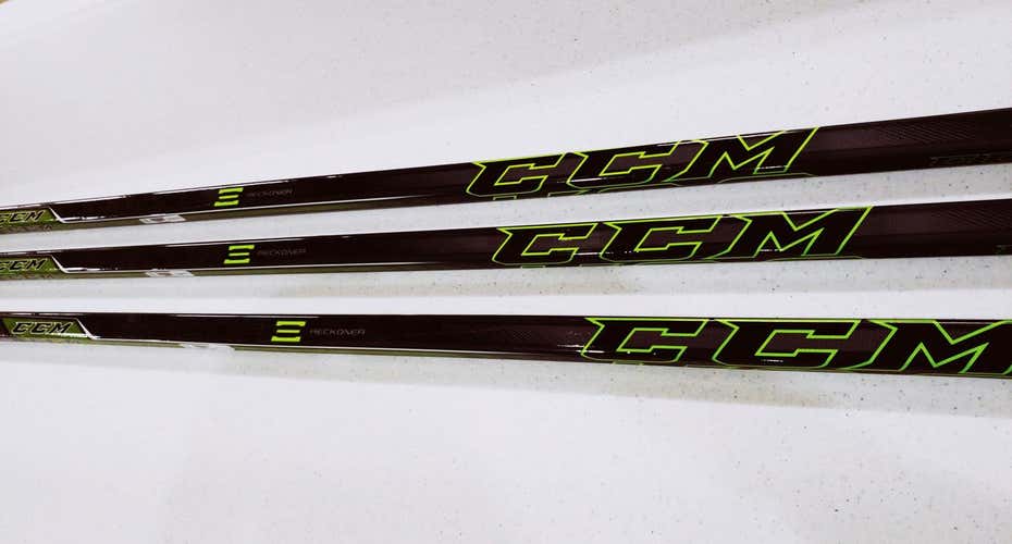 3 PACK -CCM Pro RibCor Reckoner Stick 85 Flex Left P38-