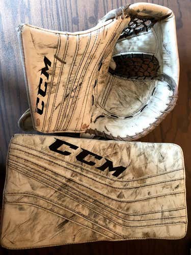 CCM Premier Pro Goalie Glove & Blocker Regular Senior
