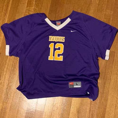 Iroquois #12 Nike Jersey sz L