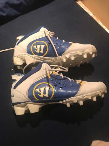 Hofstra Issued Warrior Gospel Cleats Size 11 USED