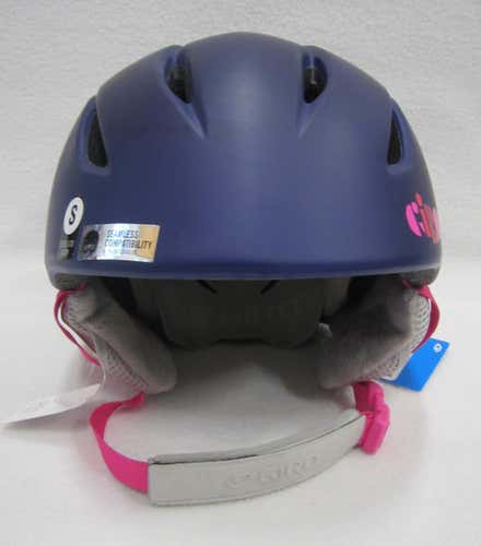NEW/OTHER YOUTH GIRLS GIRO LAUNCH SKI HELMET (MATTE PURPLE CLOUDS) SMALL 52 -55.5 CM, 20.5-21.75"