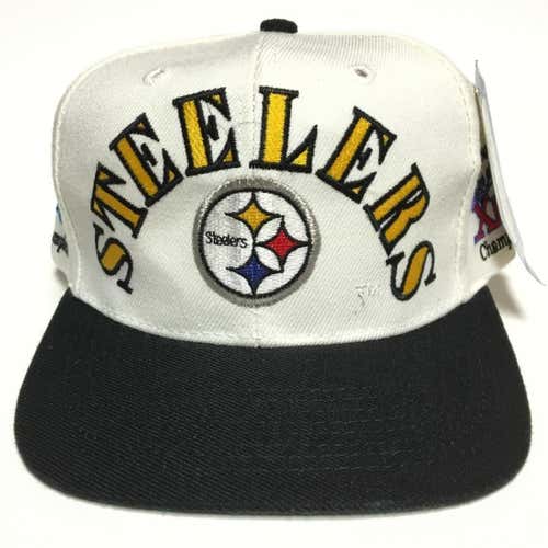 Vintage Pittsburgh Steelers Snapback Hat by Annco (New With Tags)