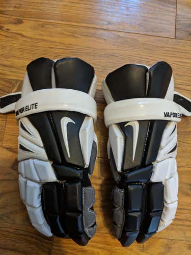 Nike Vapor Elite Gloves - 14” (White/Black) - No Trades