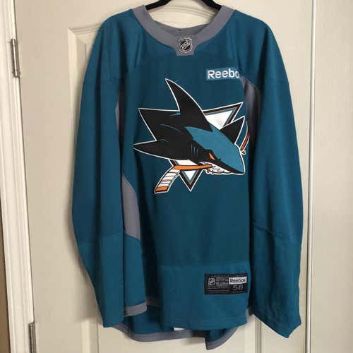 San Jose Sharks Practice/Training Camp Pro Stock 3.0 Jersey 58
