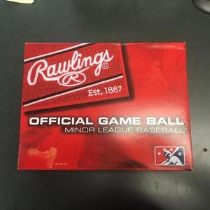 2 Dozen New Rawlings Official Minor League Practice Baseballs - ROMX