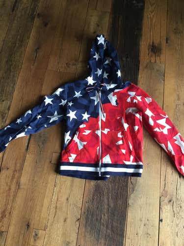 Winter Olympics Stars Full Zip Sweater