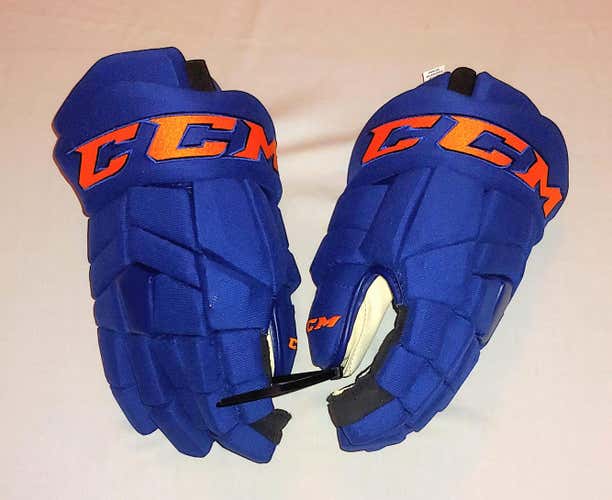 NEW CCM Gloves HG Tacks 14' Blue