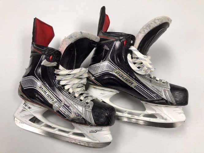BAUER VAPOR 1X NHL MIC PRO STOCK RETURN ICE HOCKEY PLAYER SKATES 8 D