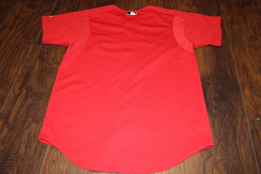 Majestic Athletic Men's Shirt - Red - XXL