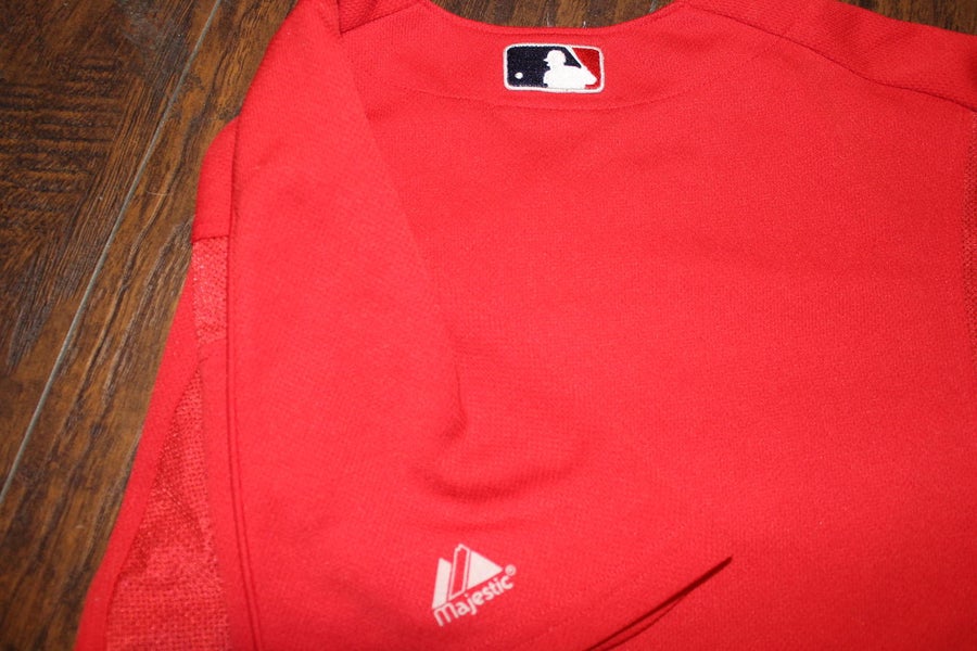 Boston Red Sox Majestic Athletic Red Batting Practice Youth XL Jersey |  SidelineSwap