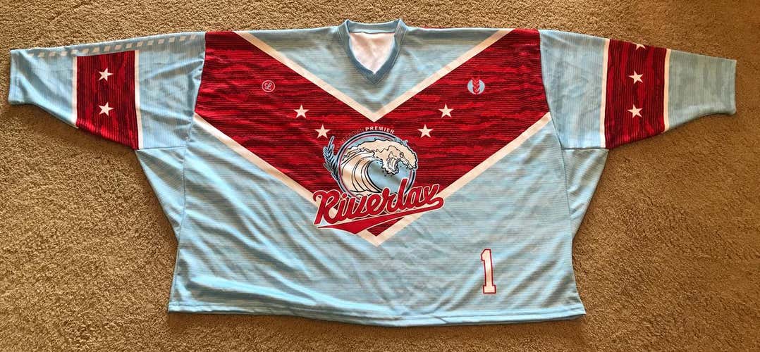 Box Lacrosse Goalie Jersey Mens Goalie Size Large.