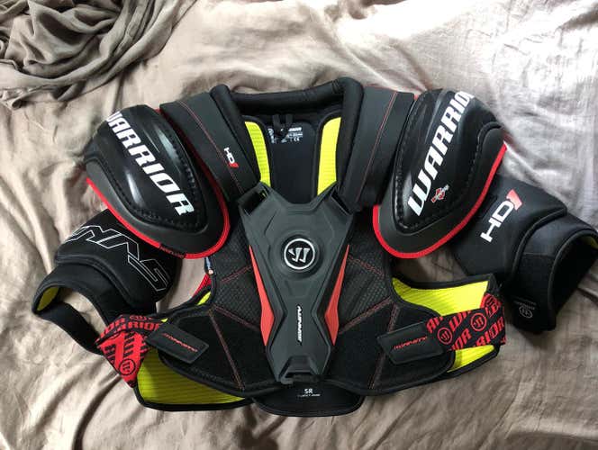 Warrior Dynasty HD1 Shoulder Pads XL. Sell Or Trade