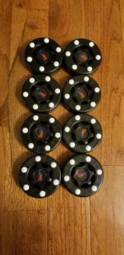 *8-PACK* New A&R Roller/Street Hockey Puck