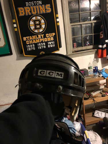 Vintage CCM Helmet