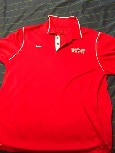 New Chaminade Flyers lacrosse  athletic Collar Shirt (Nike) lax