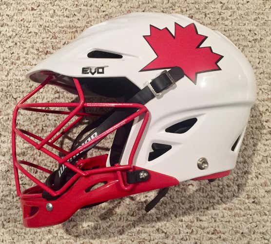 New Team Canada Warrior Evo helmet