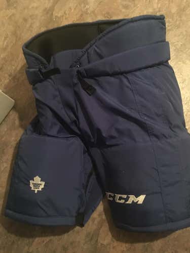 Pro Stock - Toronto Maple Leafs CCM Hockey Pants - HP 70 Large - Lightly Used