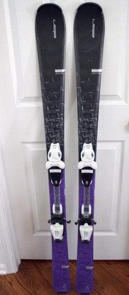 ELAN ZEST SKIS SIZE 146 CM WITH ELAN BINDINGS