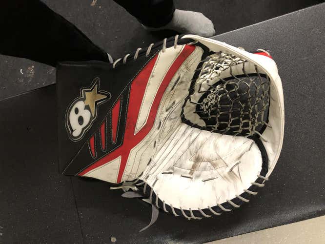 Brian's Sub-Zero 7.0 Goalie Glove and sub zero 3 blocker Regular Senior